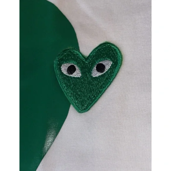 Comme Des Garçon Play Big Green Heart Tee - Picture 3 of 4